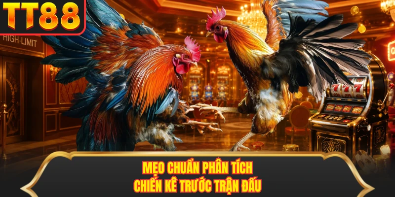 Mẹo chuẩn phân tích chiến kê trước trận đấu